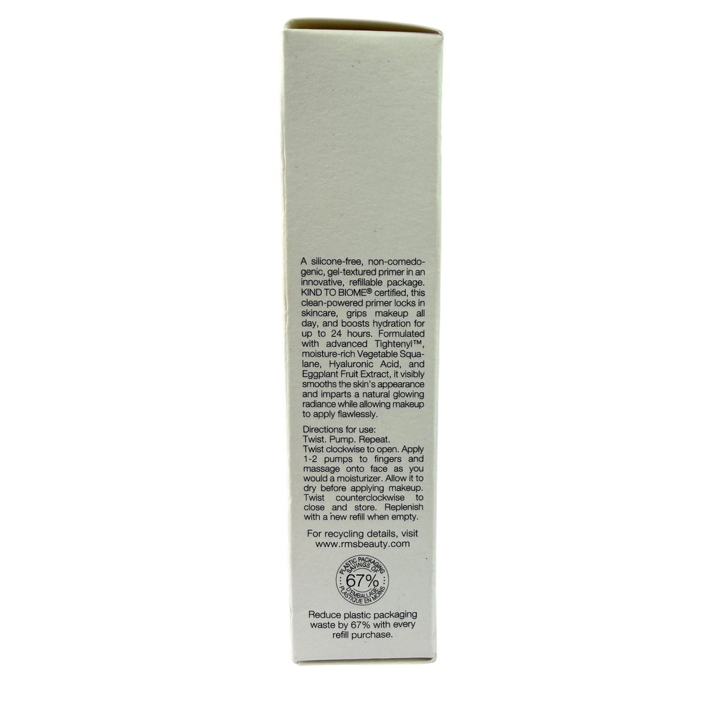 RMS Beauty ReEvolve Radiance Locking Primer 30ml 1 fl oz Silicone-Free Gel Base - Picture 4 of 6